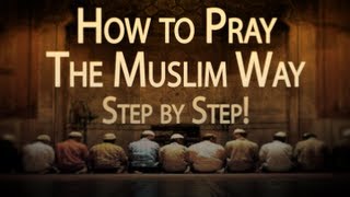 How to Pray Like A Muslim  For Men and Women ᴴᴰ With English Transliterations [upl. by Bogey]