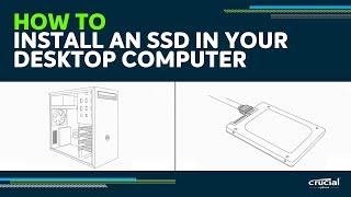 How to Install an SSD in a Desktop [upl. by Ahsiadal]