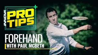 Disc Golf Pro Tip Paul McBeth Forehand [upl. by Jaylene]