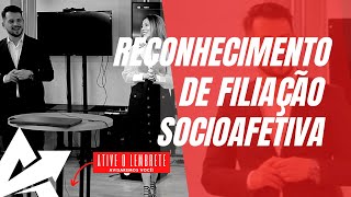 DIREITO DE FAMÍLIA Reconhecimento de filiação socioafetiva [upl. by Temhem226]