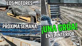 ✅ INTERIOR del HIPOGEO 💥 OBRAS del SANTIAGO BERNABÉU 17 Julio 2022 [upl. by Olga]