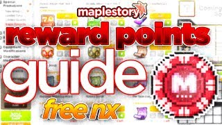 MapleStory COMPLETE Maple Reward Points Guide 2019 [upl. by Nirrok]