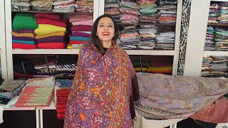 Pure Pashmina Shawl Shopping Haul In Kashmir English Subtitles [upl. by Langer512]