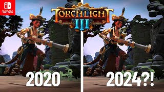 Torchlight 3 2024  Nintendo Switch Gameplay [upl. by Ecyle]