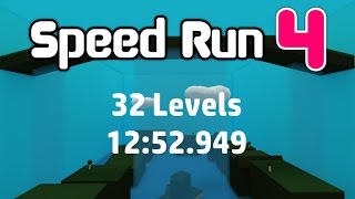 ROBLOX Speed Run 4  32 Levels in 1252949 Former World Record [upl. by Niraa947]