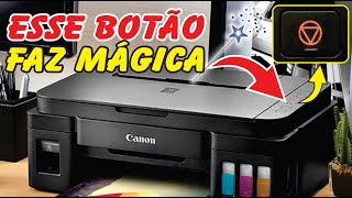 CANON G3100 várias soluções com esse BOTÃO  resolva vários problemas C ESSAS DICAS [upl. by Bonner]