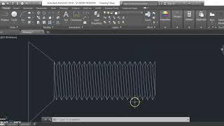 Threads in AutoCAD [upl. by Haslam]