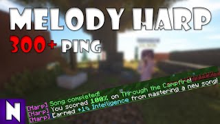 Hypixel Skyblock  SECRET TRICK to do Melody Harp Quest with bad internet [upl. by Erminie]