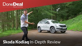 Skoda Kodiaq Full Review  DoneDeal [upl. by Barrada723]