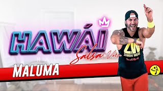 Maluma  Hawai Hawaii Salsa version  Zumba  Dance Workout [upl. by Yniatirb]