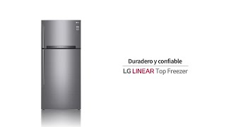 Refrigeradoras LG Linear Top Freezer  Compresor Inverter Linear [upl. by Leonore662]