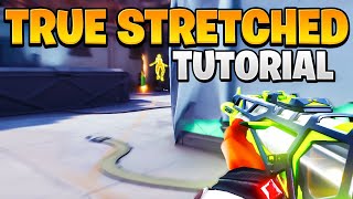 UNBANNABLE True Valorant STRETCHED RES TUTORIAL [upl. by Sellihca541]