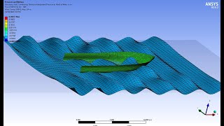 Ansys Aqwa  Hydrodynamic Response  Hull Drag Analysis [upl. by Tnecnev]