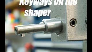 Machining a keyway with the shaper [upl. by Ly460]