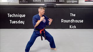 Technique Tuesday  How To The Roundhouse Kick [upl. by Yasmeen]