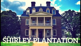 SHIRLEY PLANTATION oldest plantation in VA [upl. by Ellierim208]