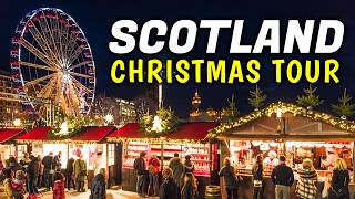 Edinburgh Christmas Markets amp Dundee  Festive Scotland Tour [upl. by Lilak499]