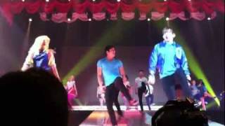 Glee Live Safety Dance [upl. by Ardnasac672]