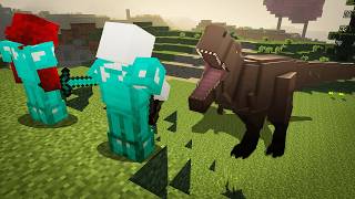 Surviving Dinosaurs in Minecraft [upl. by Niwled]