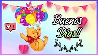 💞🌷GIF Buenos Días Para Whatsapp 👌☀️CREACIONESTURULETA [upl. by Nnovahs32]