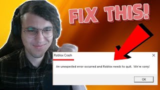 How To Fix Roblox Crashing [upl. by Stila]