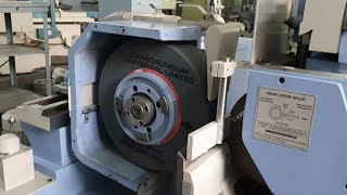 How to Remove Grinding Wheel From a Bhagwansons Centerless Grinder [upl. by Aicirtel]