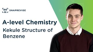 Kekule Structure of Benzene  Alevel Chemistry  OCR AQA Edexcel [upl. by Osterhus]