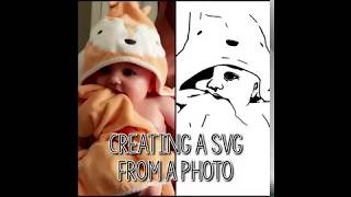 Creating a SVG from a Photo using Imaengine App [upl. by Terza366]