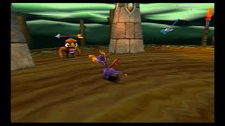 Spyro the Dragon  Tree Tops Walkthrough PS1 [upl. by Tedra]