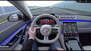 The Mercedes S Class S500 2024 Test Drive [upl. by Attehcnoc]