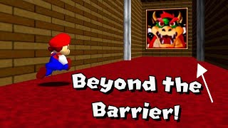 SM64 Mario Jumps the Trapdoor and goes Beyond the Barrier [upl. by Suiraj]