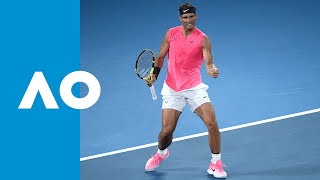 Rafael Nadal vs Nick Kyrgios  Match Highlights R4  Australian Open 2020 [upl. by Notsej]