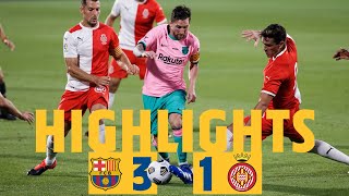 HIGHLIGHTS amp REACTION  Barça 31 Girona [upl. by Patt784]