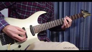 GAS GAS GAS  MANUEL guitar cover [upl. by Lowndes]