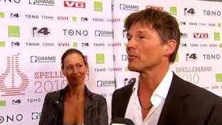 Morten Harket amp Mage Furuholmen Interviews On spellemanns prisen 2011 5 Mars [upl. by Alletsirhc]