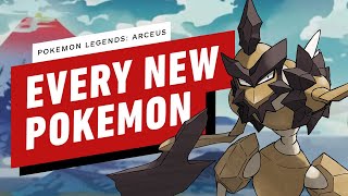 Pokemon Legends Arceus  All New Pokemon [upl. by Karol]