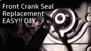 How To Replace a Front crankshaft Oil Seal [upl. by Mikaela]