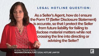 Form 17  Seller Disclosure Statement [upl. by Nettle395]