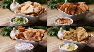 Pita Chips 4 Ways [upl. by Canice20]