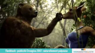 Flashback  publicité Orangina 2007  naturellement pulpeuse [upl. by Ludwig]