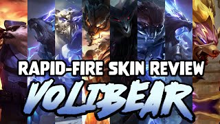 RapidFire Skin Review Every Volibear Skin [upl. by Atnwahs]