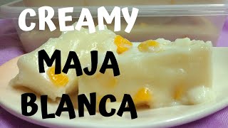 How to cook creamy Maja Blanca  Mets Kitchen [upl. by Ennoryt716]