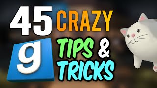 45 Useful GMOD Tips  what I learnt in 2000 hours in garrys mod [upl. by Jammie]