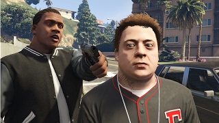 GTA V Franklin kills Jimmy [upl. by Tertius588]