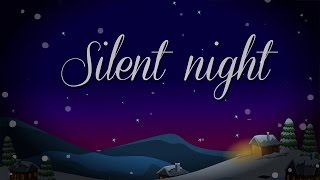 Silent Night Holy Night Song – With Lyrics [upl. by Ysnat]