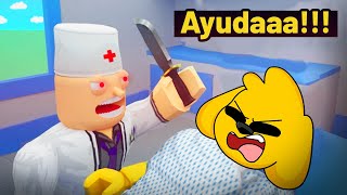 ¡ESCAPA DEL DOCTOR MALVADO 🔪😱 MIKECRACK TROLLINO y RAPTOR 😭🚫 ROBLOX 36 [upl. by Ulick]