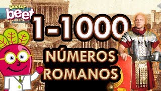 NUMEROS ROMANOS DEL 1 AL 1000 Roman Numbers [upl. by Akeemaj]