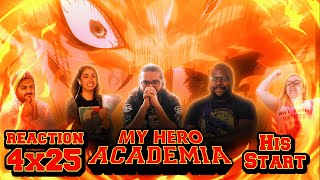 My Hero Academia  4x25 His Start  Group Reaction [upl. by Notgnirrab]