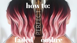 how to do the PERFECT FADED OMBRE [upl. by Purse]