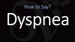 How to Pronounce Dyspnea CORRECTLY Meaning amp Pronunciation [upl. by Satterlee]